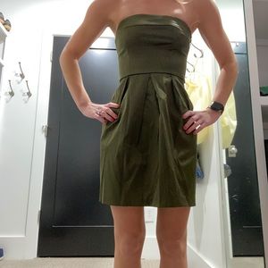 Jump girl army green mini dress